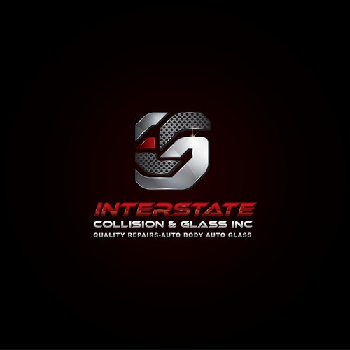 Gloss, Reflection, 3-D Specialist -  automotive shop logo