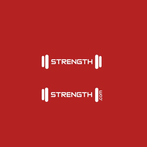 Dumbbel Logo for Strength