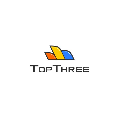 Logo Concept podium of championship