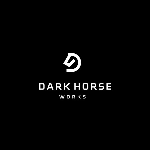 Logo for consulting company Dark Horse