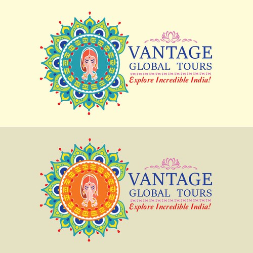 Logo concept for Vantage Global Tours