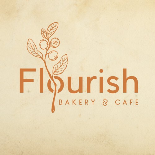 Logo for bakery & cafe
