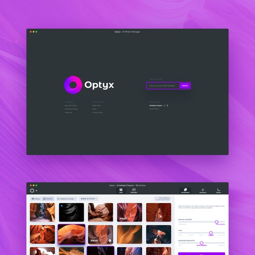 Optyx - AI Photo Manager