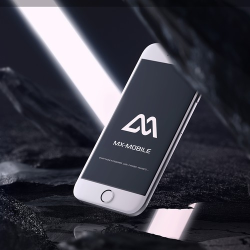 Modern and stylish logo concept for Smart Phone Accessoires company