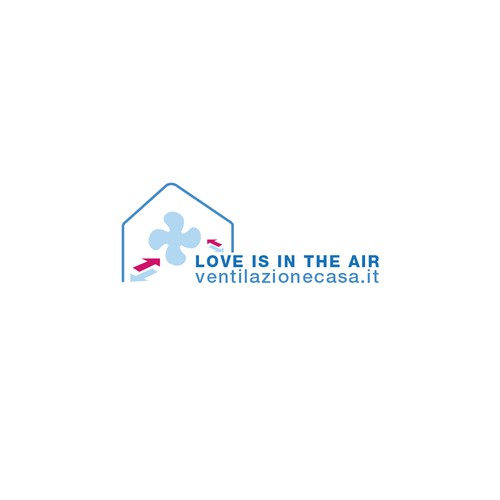 Logotipo Ventilazione casa quarta proposta