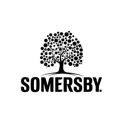 CARLSBERG SOMERSBY ELEGANT AND PLAYFUL LOGO