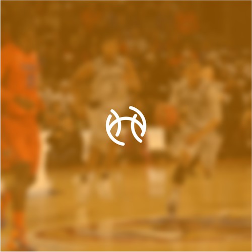 Bold monogram logo for Basketball Apparel