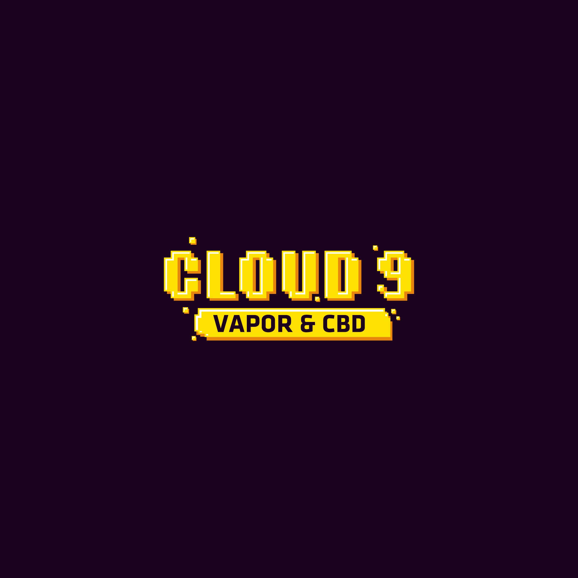 cloud 9 pixelated logo