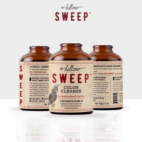 Hollow SWEEP colon cleanse