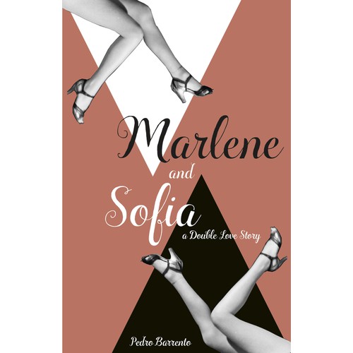 Create a Romance book cover that is not cheesy and preferably based on a cubist design