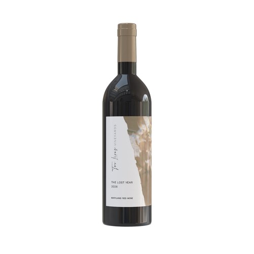 Label design for a wine brand