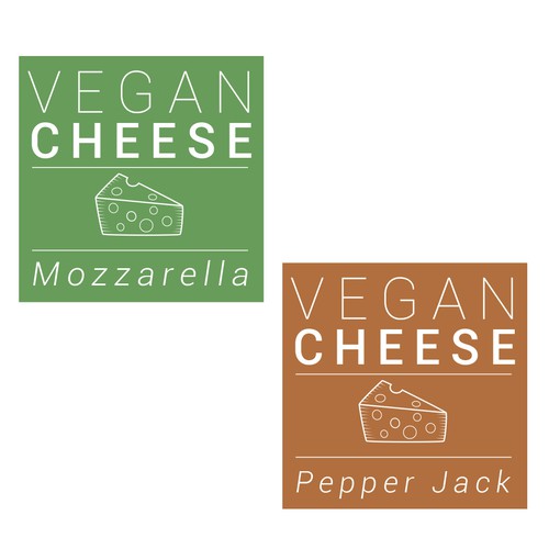 Vegan Cheese Label