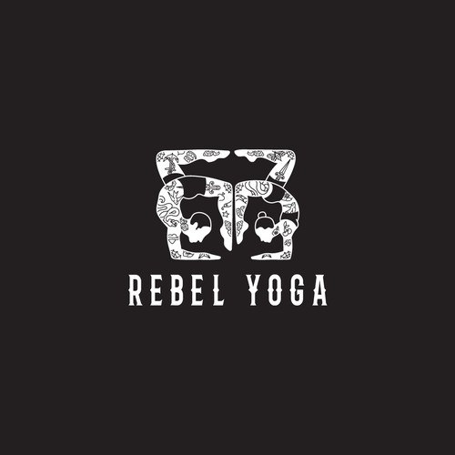 Logo for yoga merchandise brand