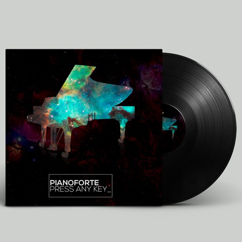 pianoforte debut album cover design