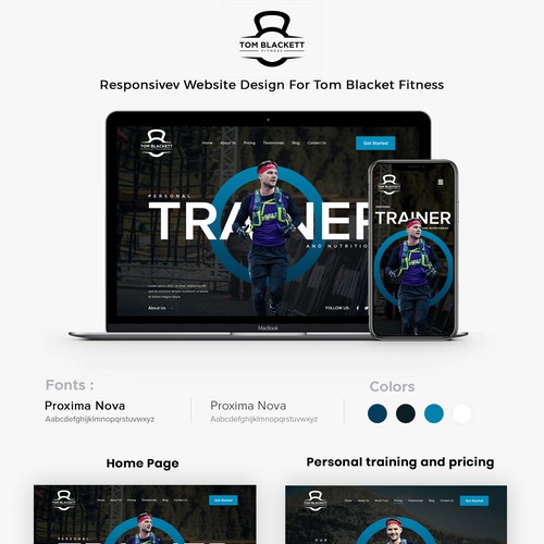 Website Design For Personal Trainer