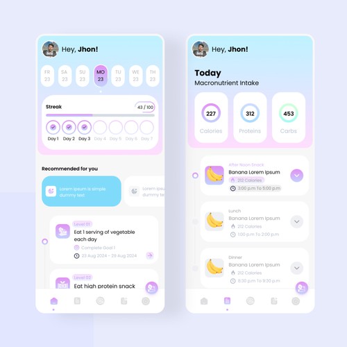 AI-powered nutrition coach app