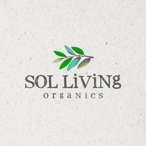 Logo for a Premium Organic Food and Personal Care Brand