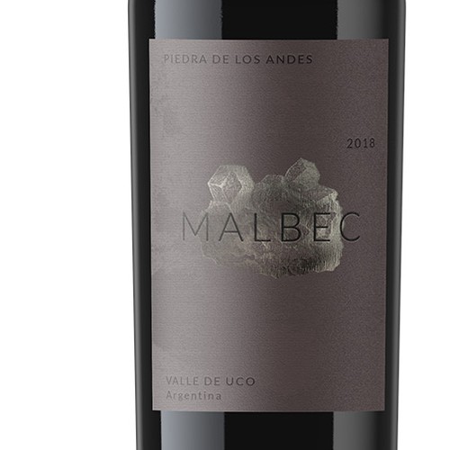 Malbec wine label V2