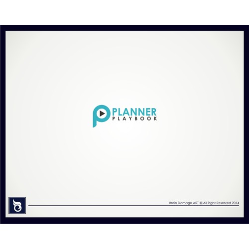 PLANNER PLAYBOOK: Create a simple modern logo for a training & events company for financial planners