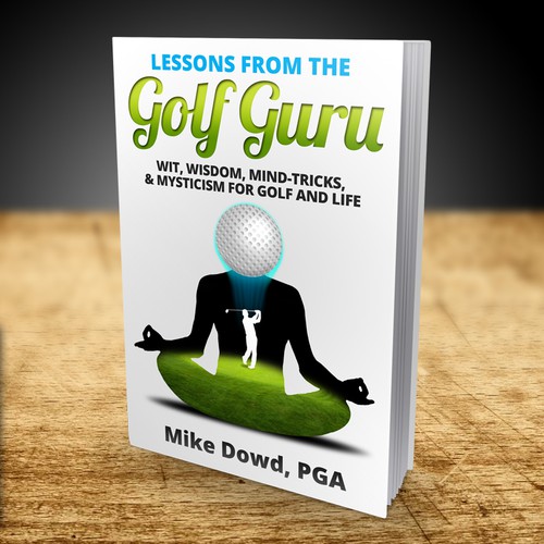 Book cover design for Mike Dowd, PGA