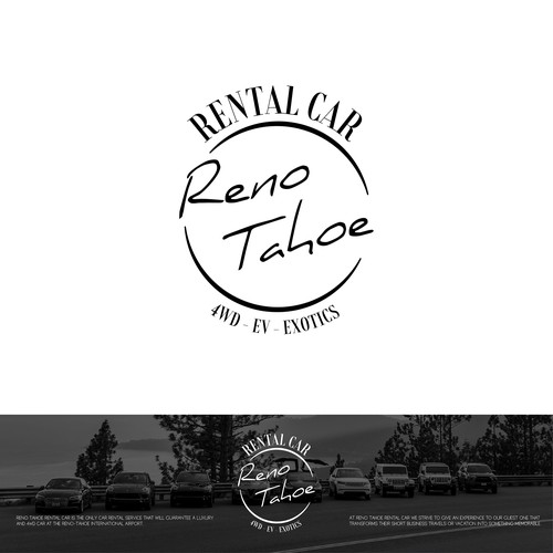 Logo for a car rental company