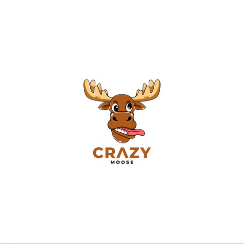 Crazy moose