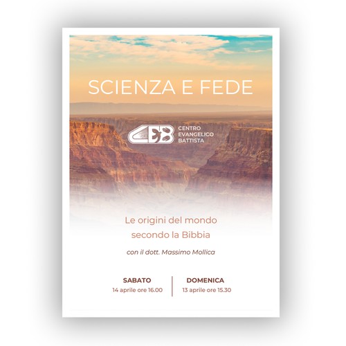 Flyer for the church