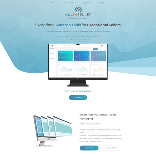 AllInSeller - Home page