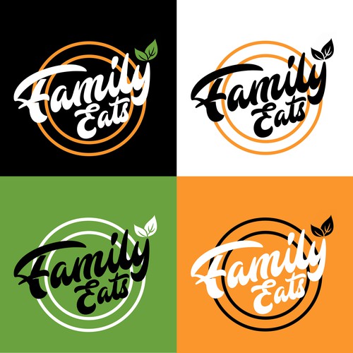 Family Eats logo design