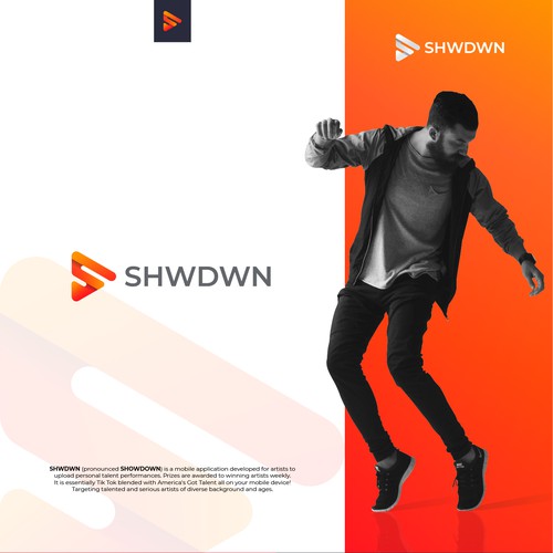 SHWDWN Logo & Brand Guide Design