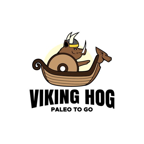 Paleo food company character design