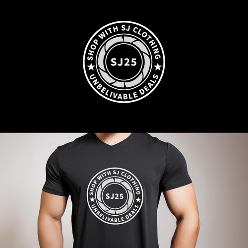 Shop With Sj Clothing Logo Design