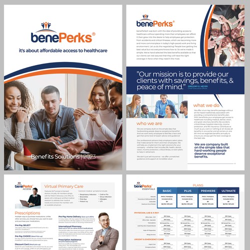 Brochure Design for benePerks