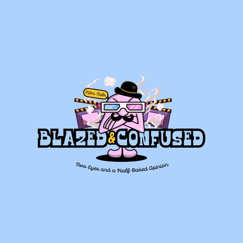 Logo design for Blazed&Confused