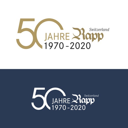 Logo design for an Auction house in Swiss