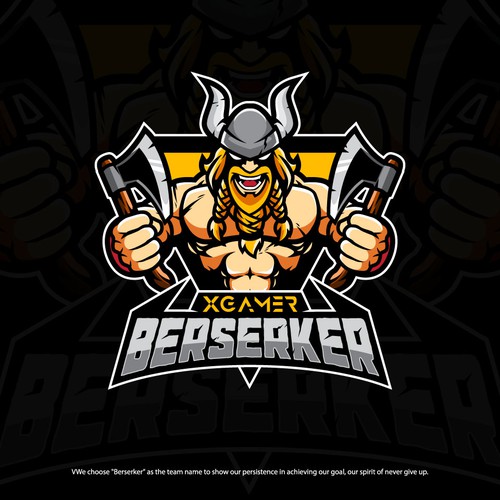 XGamer Berserker LOGO CONTEST ENTRY