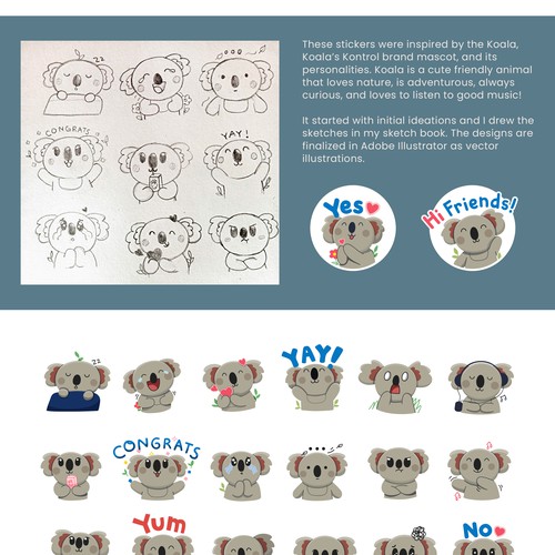Koala Sticker Pack