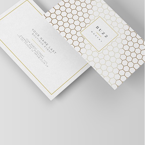 Buzzworthy – Elegant Branding with a Modern Sting