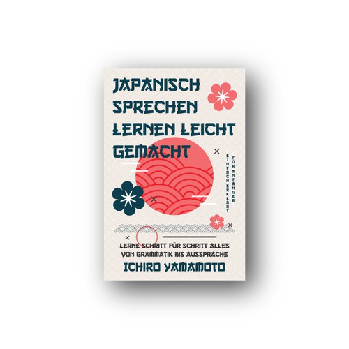 Entry cover design for a learning Japanese