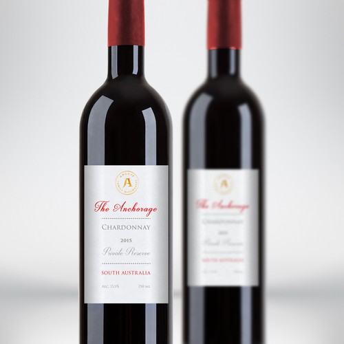 Australian wine label design