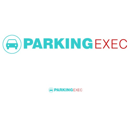 Create a sleek, sharp logo for an executive parking publication