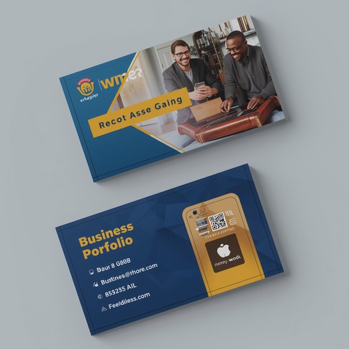 Unique Business card print ready