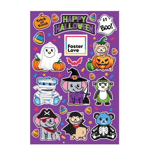 HALLOWEEN STICKERS