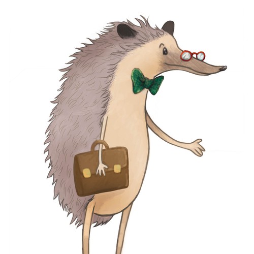 Create a Sophisticated & Highly Memorable Illustrated Hedgehog Mascot