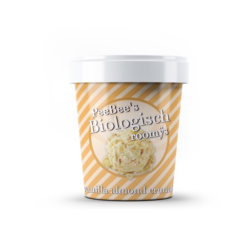 Organic ice cream packaging