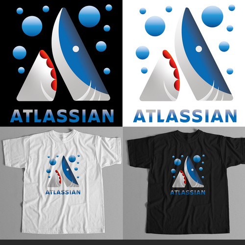 Atlassian Shark-Tastic T-Shirt Design