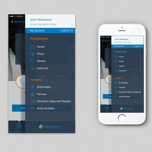 Equitotal App Design