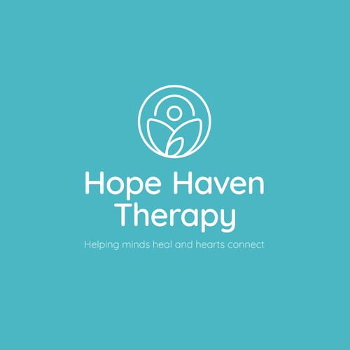 Hope Haven Therapy Logo Design