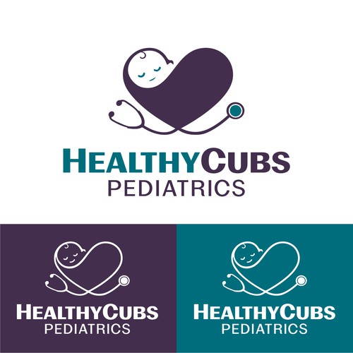 Bold and Friendly logo for Pediatric Practice