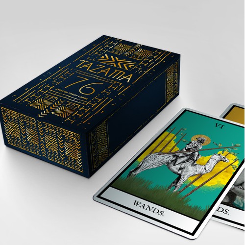 Tarot Cards Box design